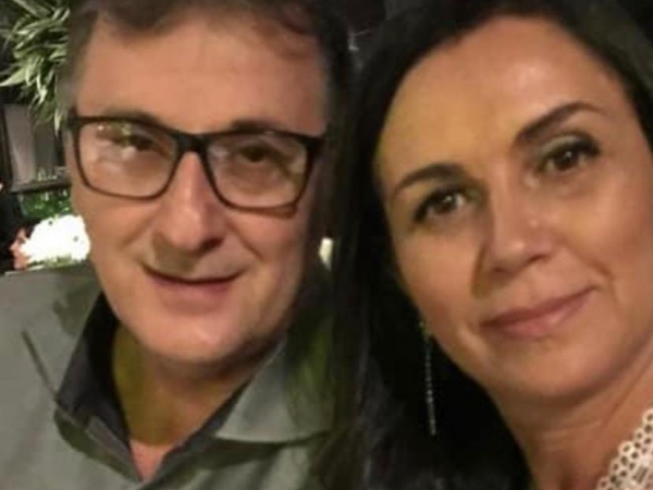 Carlos Rezende e esposa Dulce