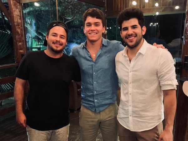 João Vitor, João Gabriel e Gustavo