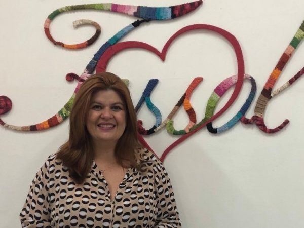 Atuante, presidente do Fundo Social de Solidariedade de Franca, primeira-dama Cynthia Milhim Ferreira