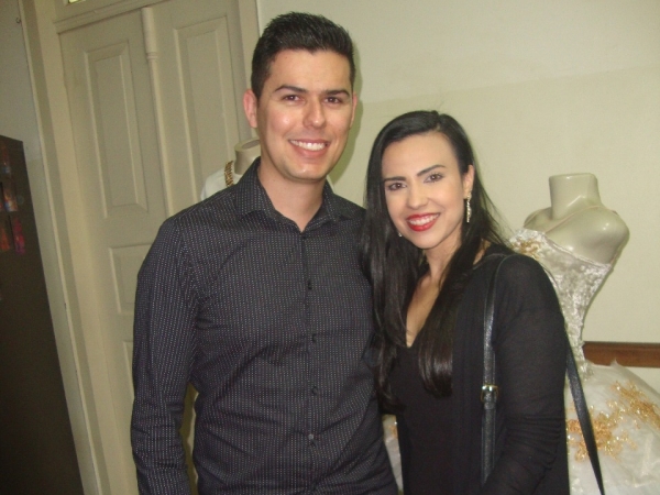 Marcos Fernandes e Jéssica Fernandes em clic para Higininho.