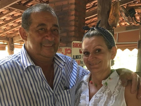 Carlos Pigrucci (o Carlinhos) e Vilma Pigrucci (a chef Vivi) reabriram o restaurante Rancho JP