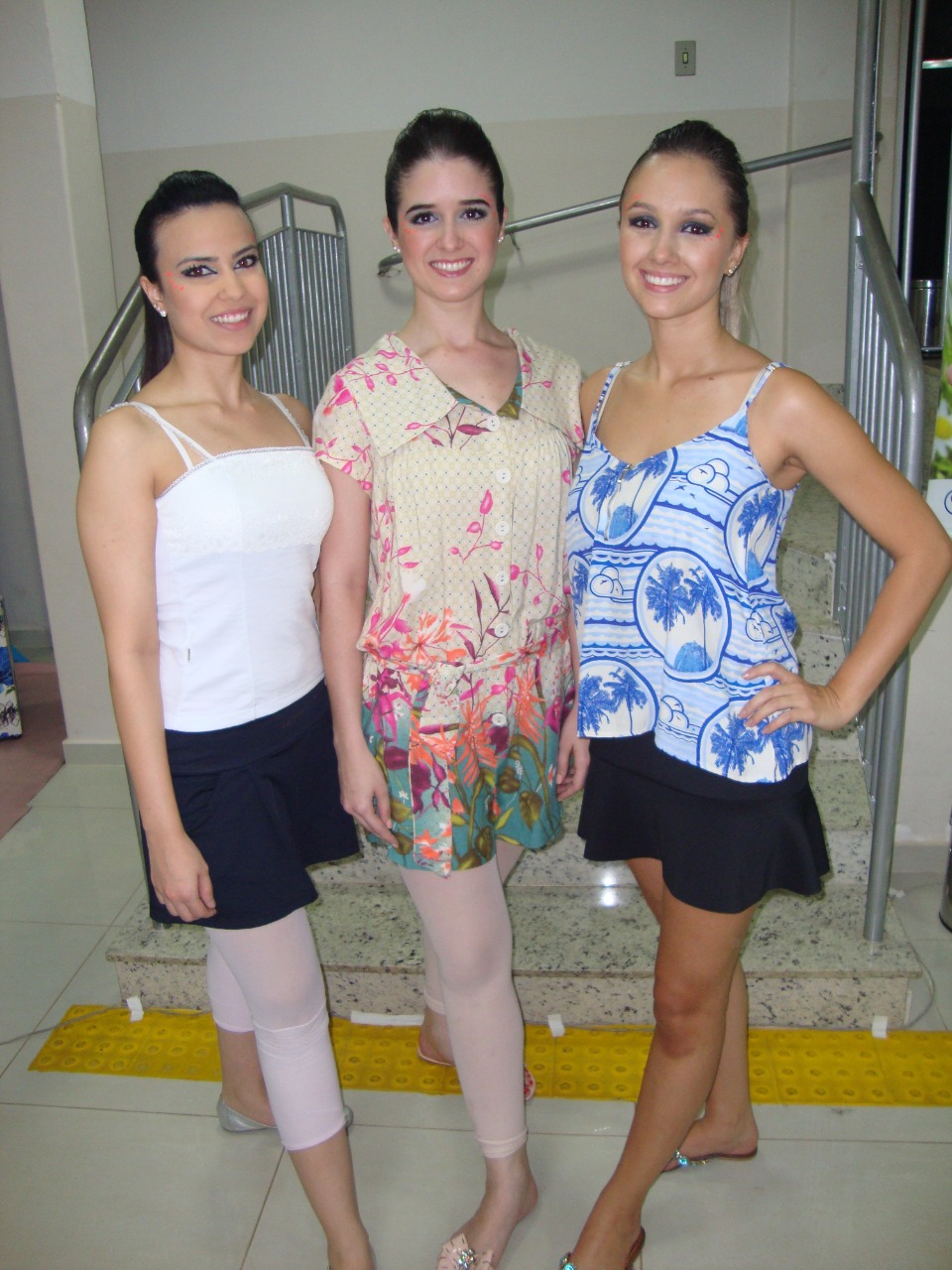 Beldades reunidas (antes da pandemia): Jéssica Teixeira, Marcela Manochio e Marcela Mota.