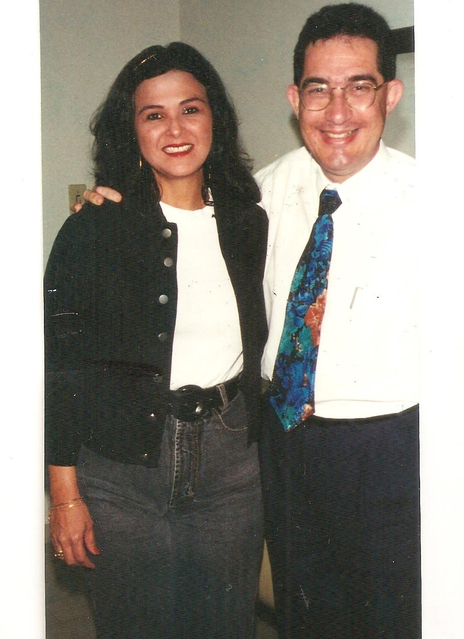 Sim, cá na Franca: eu e a grande atriz Elisângela (Aurora em A Força do Querer).