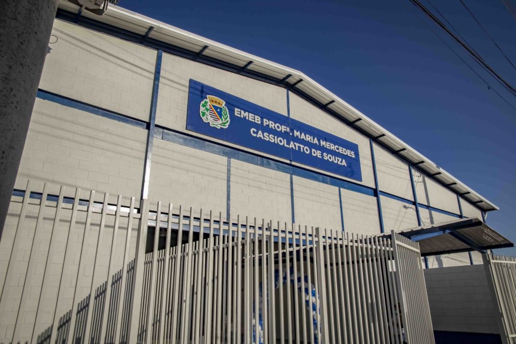 Emeb recém-inaugurada é construída com 100% de recursos municipais