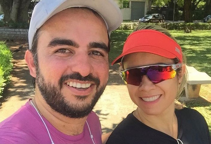 Fabrício Bittar Garcia (diretor do Magazine Luiza) e Thatiana Peixoto Garcia comemoram 14 anos de casados esta semana
