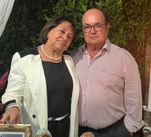 No flash com a esposa Maria Helena, está o empresário Edison Arantes, que aniversariou anteontem (12)