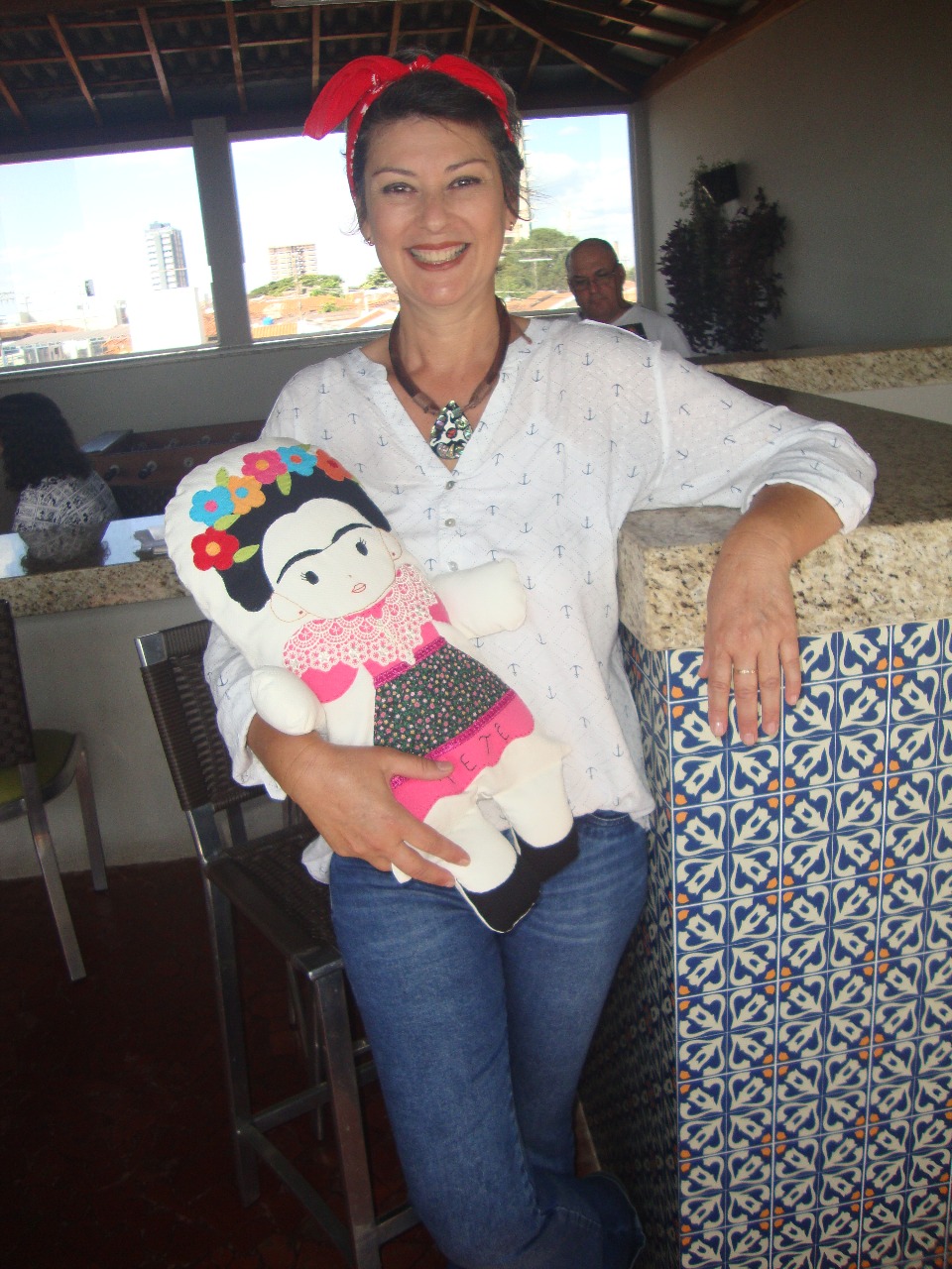 Sempre gentilíssima: Rosí Santos (da “Delicate Delícias Artesanais”).