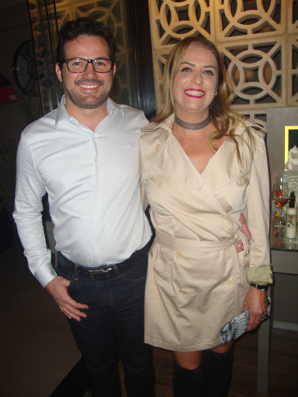 Álvaro Sampaio e Ana Carla Poppi (que vive dia de nat na 4ª).