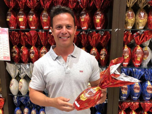 Márcio Maníglia Franchini tem recebido elogios pelo sucesso da Páscoa Encantada, na Desejo & Sabor