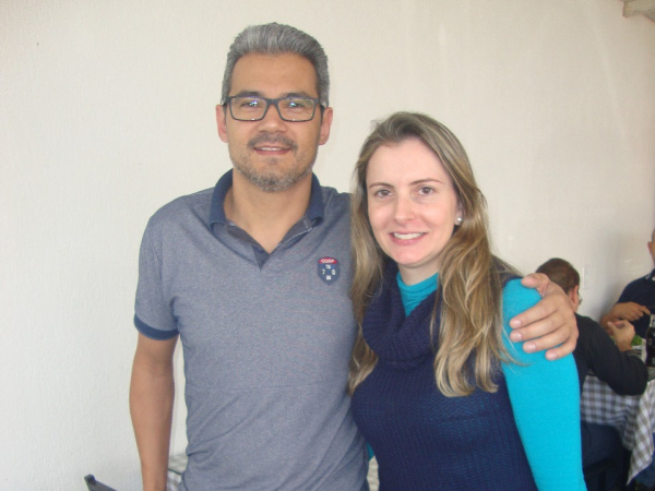 Daniel Varão e sua alma-metade Beatriz Ávila.