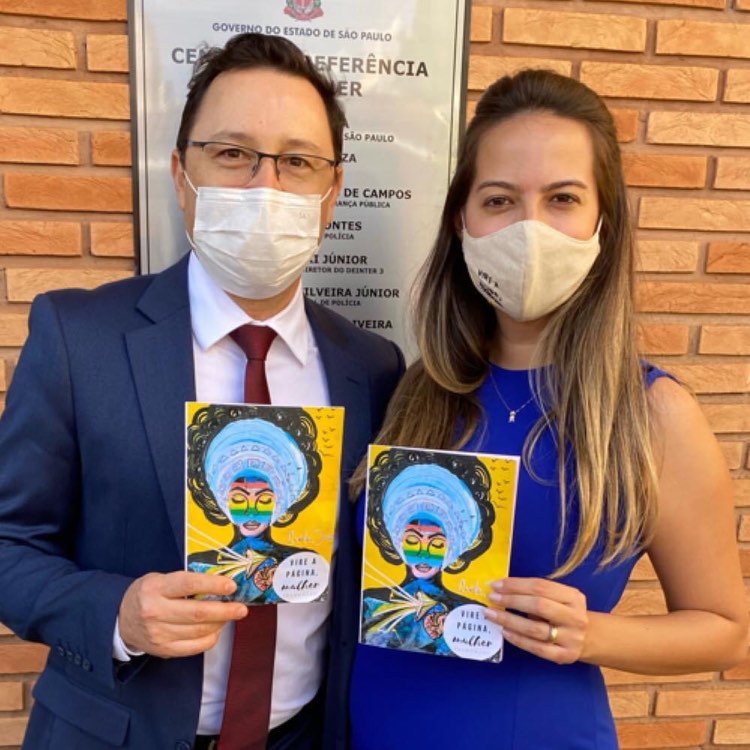 Casal Claudio Escavassini e Carolina Escavassini estão à frente do projeto “Escuta Ativa”, em defesa da mulher vitimizada