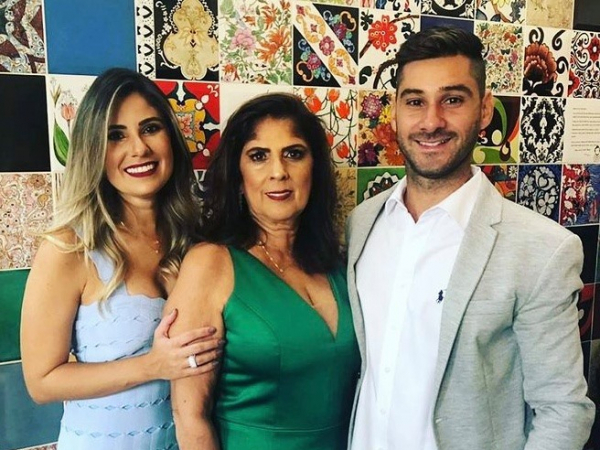 Advogada, professora-doutora, Rosângela Vilaça Bertoni com suas paixões (os filhos), Larissa Bertoni e Igor Bertoni