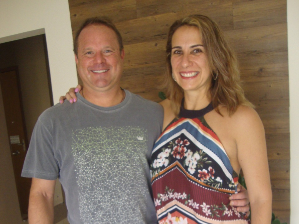 Casal Guilherme Gianecchini-Karla (nat dela é 5ª./dia 15).