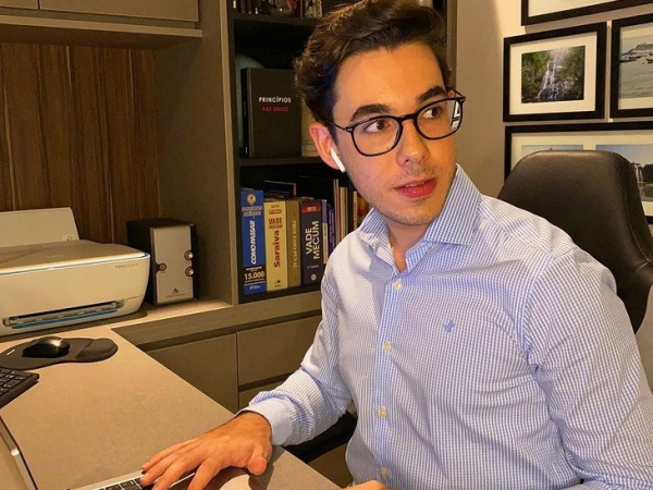 João Victor Patrocínio, jovem empreendedor, que comanda com a família a rede Rafa’s Super Varejão