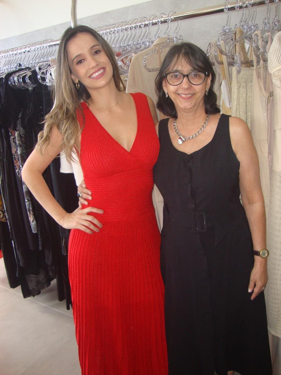 Mundo fashion. Destaque para: Dalca Lemos e Margot Lemos. Sucesso!