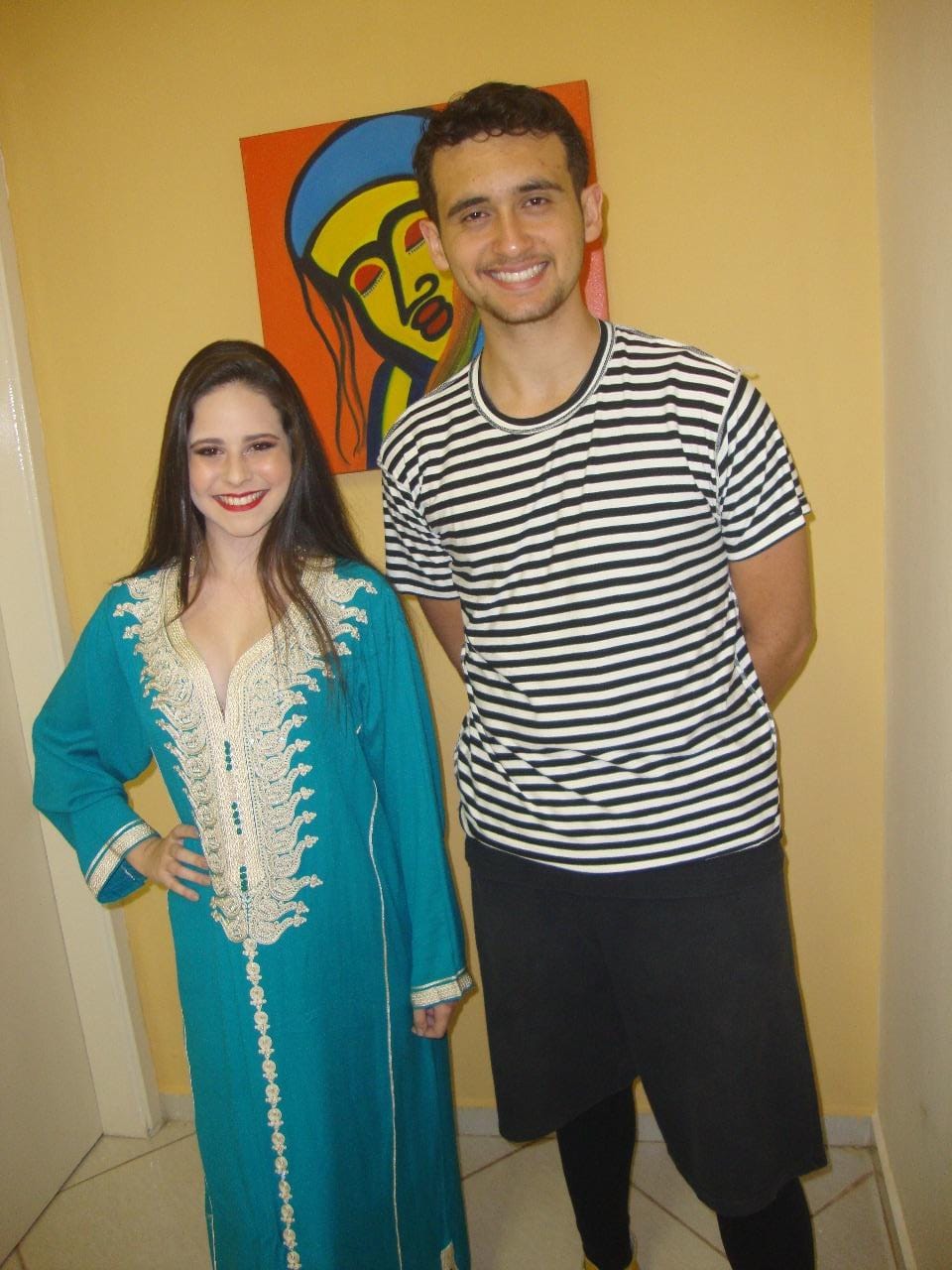 Isadora Castelli e Vítor Castro