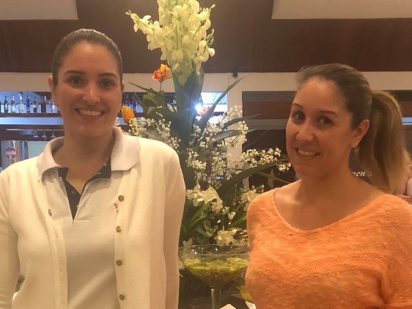 Las hermanas Camila Conte e Daniela Conte esbanjam competência à frente da badalada churrascaria Minuano