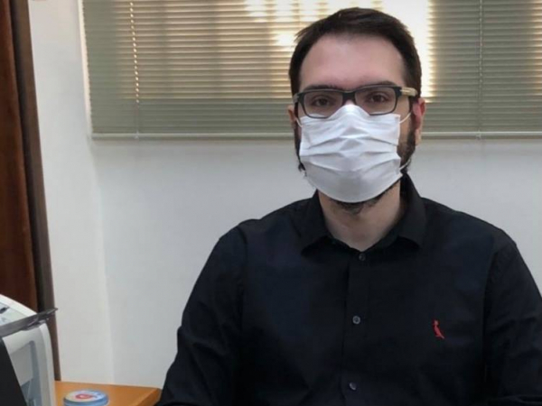 O médico psiquiatra Daniel Daher Benedetti (do casal Lilian Hanna Benedetti e Marco Benedetti Filho)