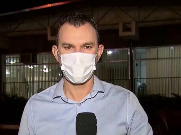 O repórter Cassio Freires é o mais novo integrante da equipe de reportagem da TV Record de Franca