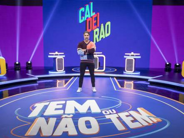 Marcos Mion publicou uma foto no estúdio do Caldeirão, na primeira gravação que fará do programa