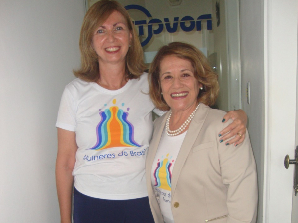 Mulheres que fazem esta cidade: Elaíse Barbosa e Maria Lídia Machado.