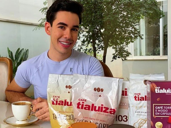 João Victor Patrocínio: parceria com o café 