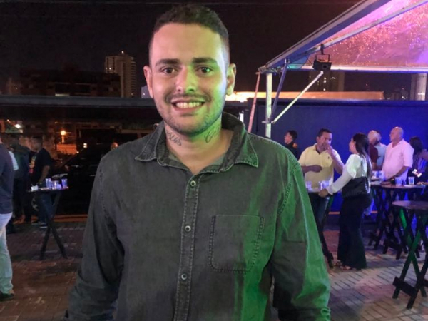 Kevin Gasparetto (competente profissional do setor hidráulico) disse presente ao coquetel do Smart VI