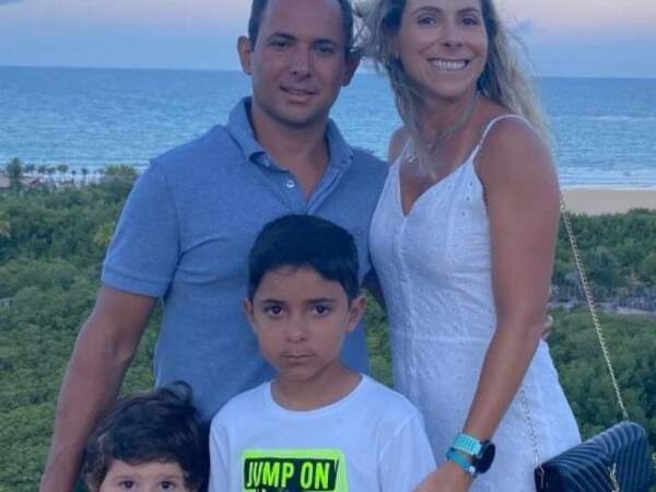 Fabiano, Laisa e filhos