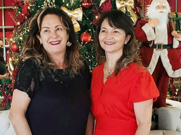 Decoradora Ana Maria Junqueira Freire e a assessora de Luiza Helena Trajano, competente Angélica Miranda Vargas