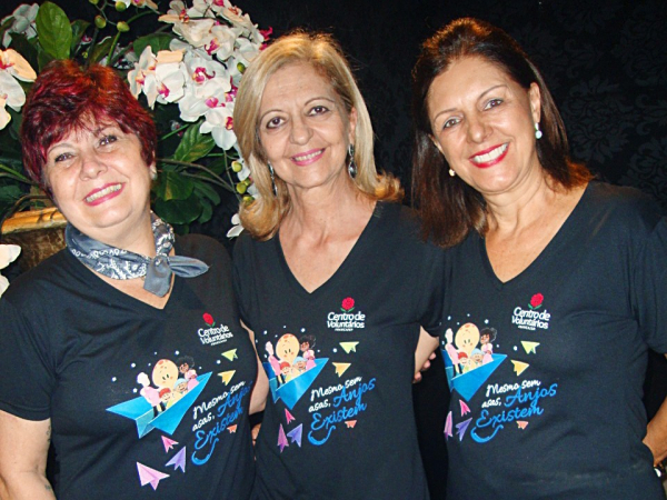 Jussara Figueiredo, Dalila Barini (nat é na 5ª/dia 30) e Vera Colmanetti