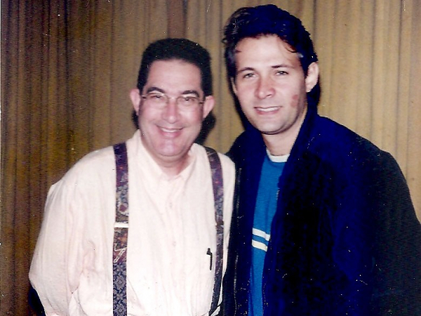 Eu e Nelson Freitas, cá na Franca. Há anos. E ficamos muito amigos