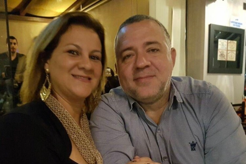 Sergio Freitas (foto com sua Alessandra Oliveira) organiza a feijoada em prol do Berçário Dona Nina, em março