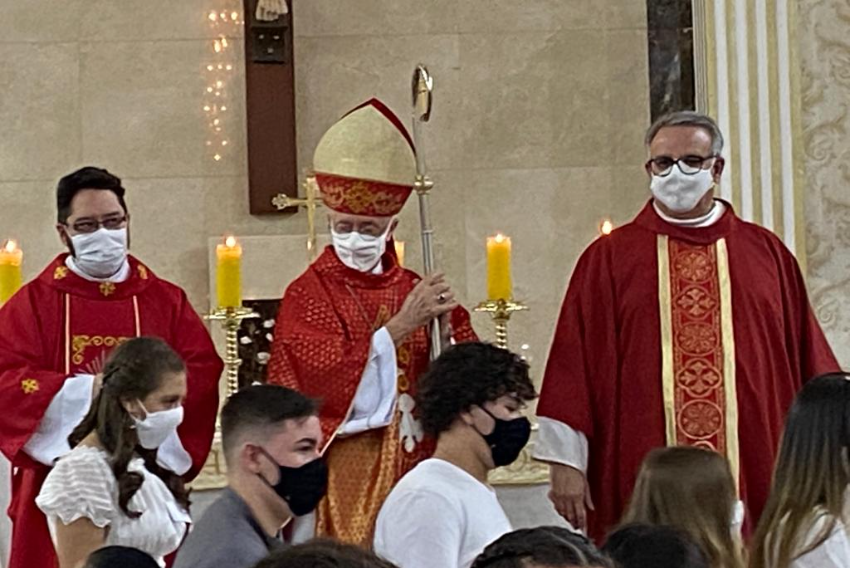 Bispo D. Paulo, Padre José Geraldo e Diácono Fernando