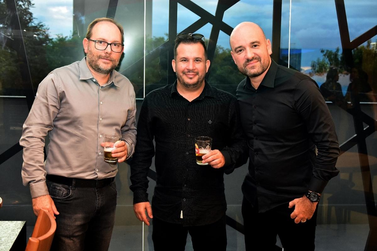 Alexandro Alves, Cristian Ricardo e Evandro Alonso