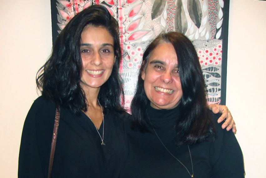 Marina Lemos e Sofia Lopes. Eu também estava. Antes da pandemia