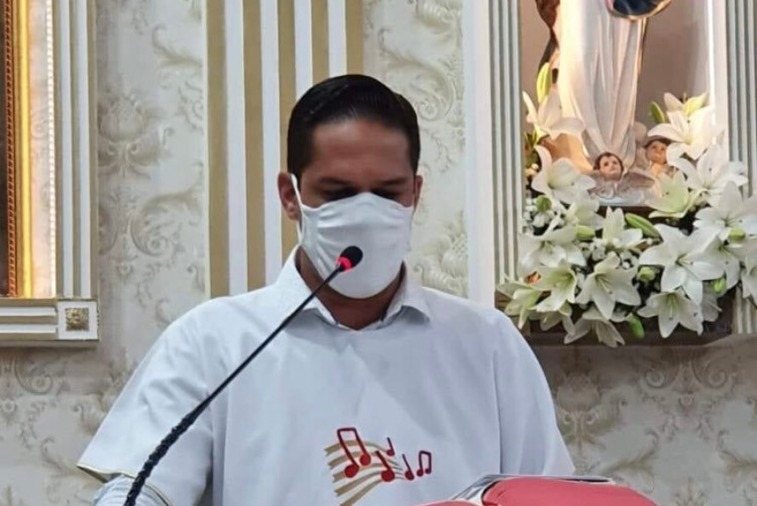 Thiago Cintra Motta teve participação de destaque na primeira missa do Santuário Diocesano Santo Antônio de Franca