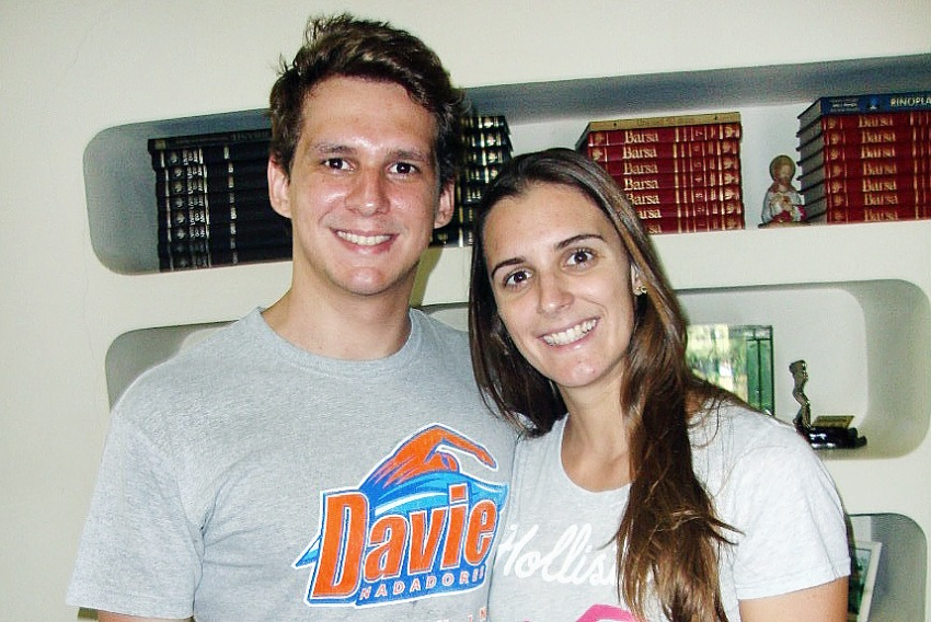 Casal felicidade: Renato Barufi-Thalandra