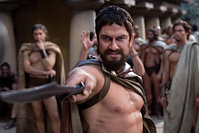 Gerard Butler, 52, no filme '300'