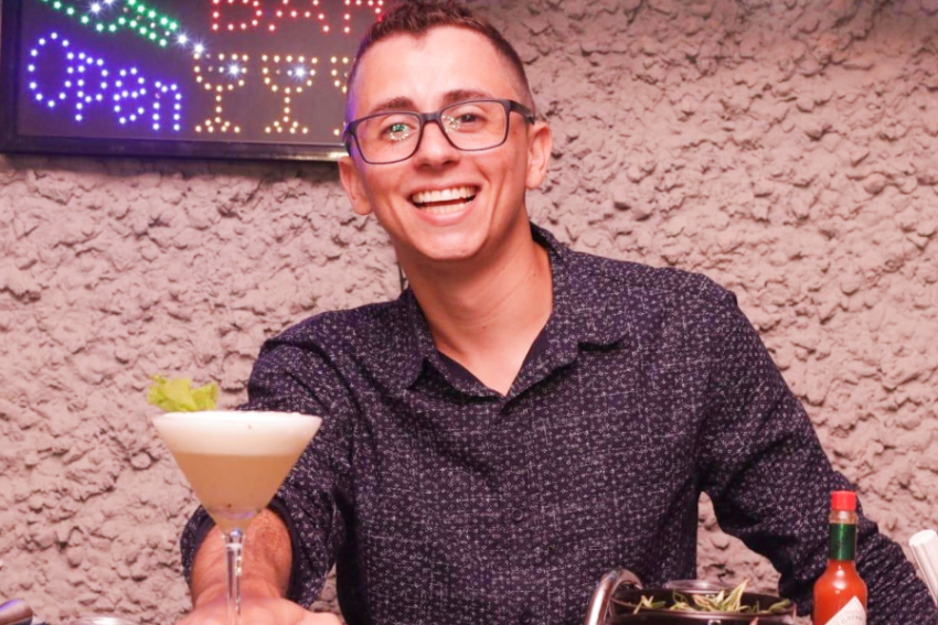 O barman Bruno Pereira fará uma temporada no badalado e luxuoso navio Scenic Eclipse