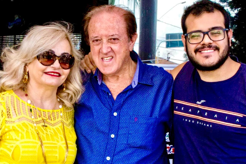 Sabah Chahoud, Devanir Garcia Parra e Fabricio Chahoud em recente evento 