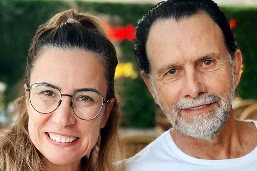 Agenor Gado (click com sua mulher Adriane Micheletti) não realizará o leilão da Apae-Franca este ano