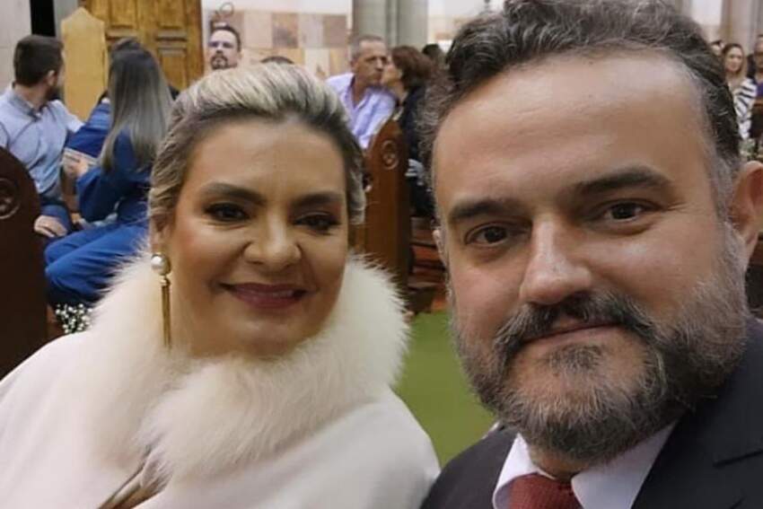 A empreendedora Fernanda Peixoto e Castro está sempre em busca dos melhores parceiros para sua Benevida Saúde. Na foto, com o marido, o advogado Rogério Castro.