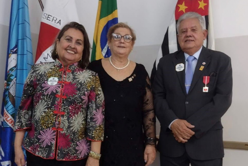 Soninha Bettarello é a presidente do Lions Club Franca Sobral e promete muito trabalho
