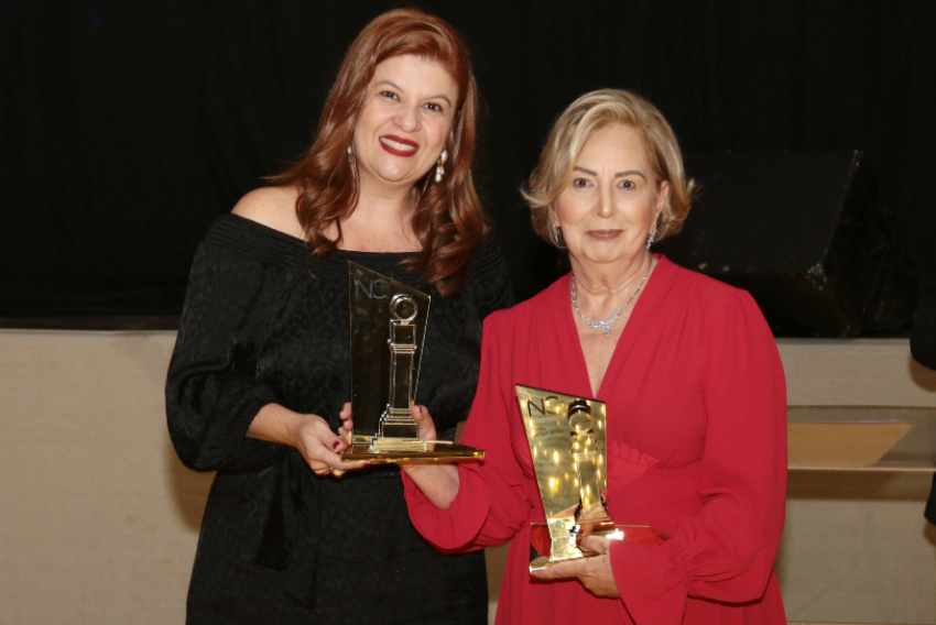 Sonia Machiavelli, editora do GCN, foi uma das patronesses da NC 2022 e agraciada com o Relógio do Sol 