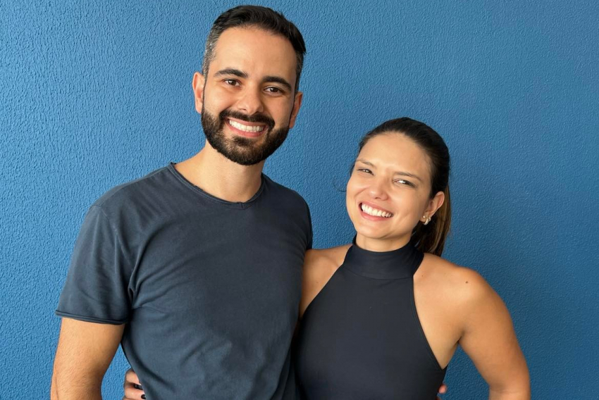 Presidente do Rotary Club Franca Imperador, Gustavo Nunes (foto com a mulher Marina), lança o Fest Bar nos próximos dias