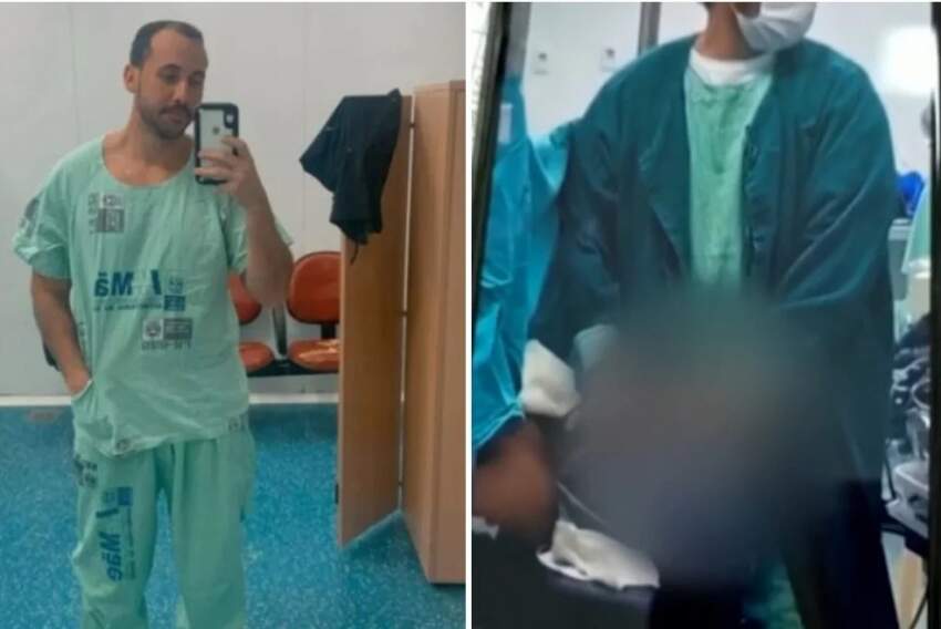 O médico anestesista Giovanni Quintella Bezerra foi preso em flagrante