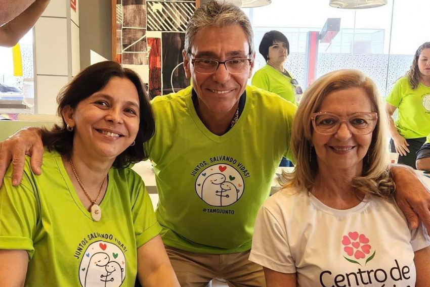 Clésia Cintra, Tony Graciano (Santa Casa) e Dalila Barini (CVSF) contam com o apoio de todos ao Mc Dia Feliz.