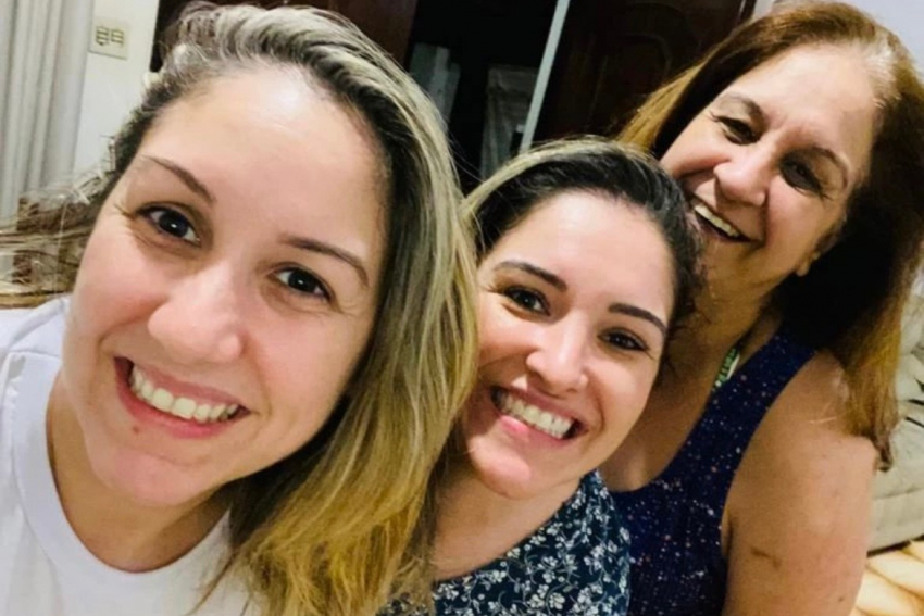 Daniela Conte, Camila Conte e Rosemeire Conte (a Preta) festejam os 37 anos da churrascaria Minuano