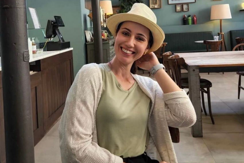 Sempre esbanjando simpatia, a querida Ariana Villela Patrocínio passou dias agradáveis em Lisboa