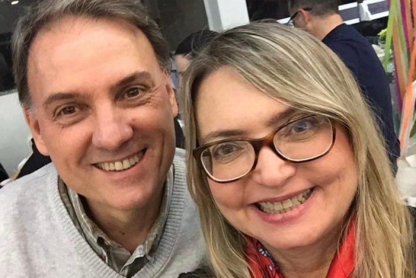 Casal de médicos Lilian Hanna e Marco Benedetti: ela é aniversariante de sábado (17)
